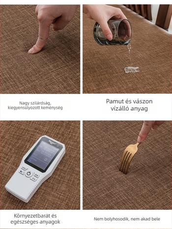 Vastag pamut- és lenvászonból készült kanapé párna habréteggel, masszív mahagóni ülőpárna, csúszásmentes, minden évszakban használható
