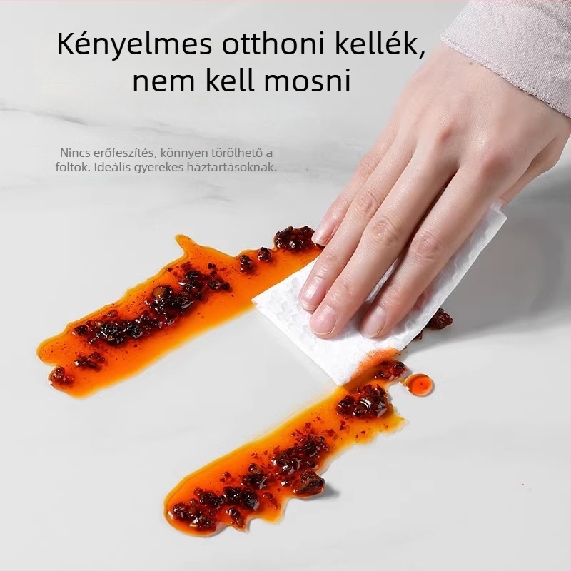 Kör alakú PVC asztalterítő – vízálló, olajálló, égésvédelmi és hőszigetelő