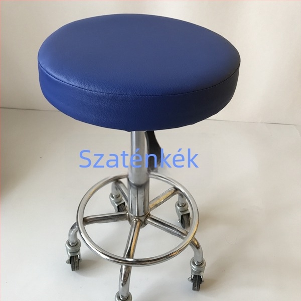 Teljes körű székhuzat fodrászszalonhoz, nagy állítható székre, kör alakú székfedő, szépségszalon védőhuzat
