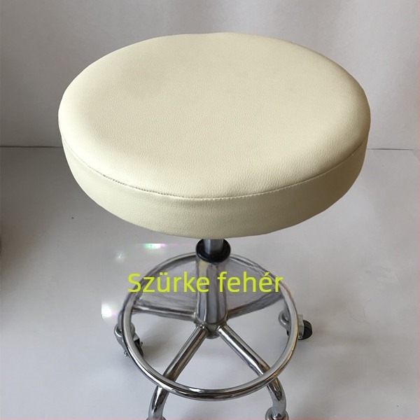 Teljes körű székhuzat fodrászszalonhoz, nagy állítható székre, kör alakú székfedő, szépségszalon védőhuzat
