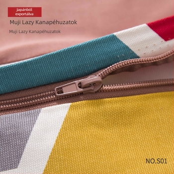 Muji japán stílusú kanapéhuzat, 100% poliészter anyag, levehető és mosható, moduláris kanapékhoz, mintázat 38545425181