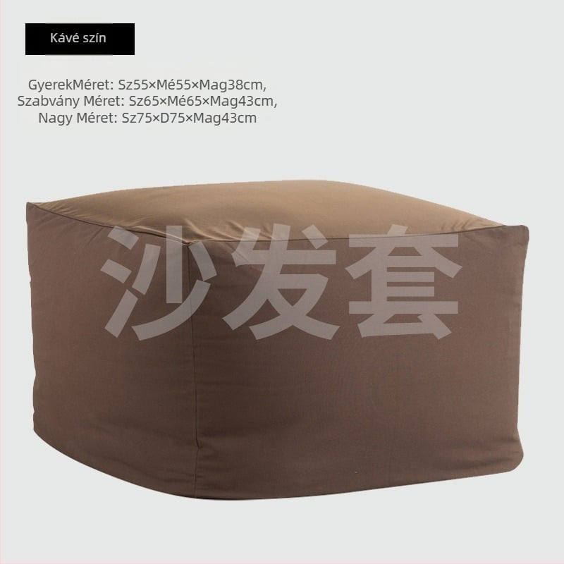 Muji japán stílusú kanapéhuzat, 100% poliészter anyag, levehető és mosható, moduláris kanapékhoz, mintázat 38545425181