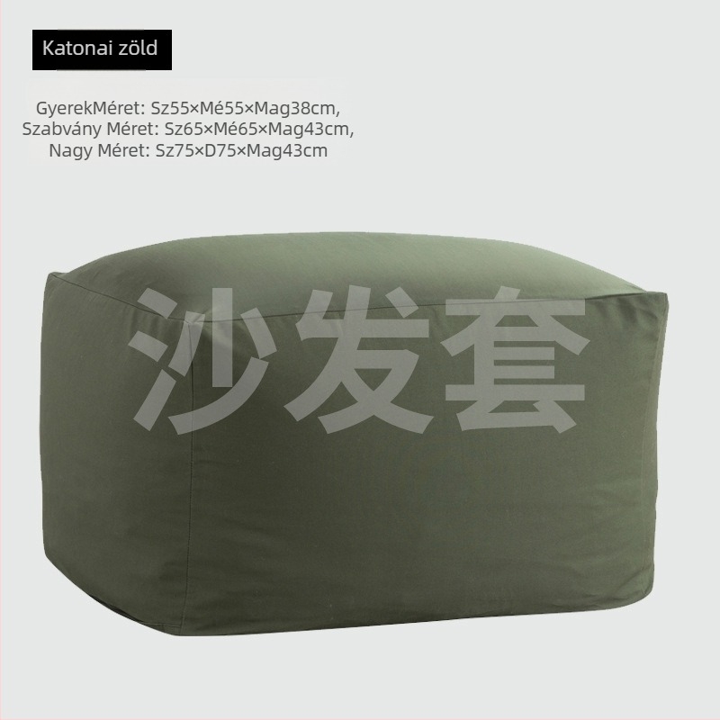 Muji japán stílusú kanapéhuzat, 100% poliészter anyag, levehető és mosható, moduláris kanapékhoz, mintázat 38545425181