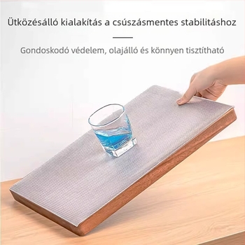 EVA fiók- és szekrénypad – vastagított, átlátszó, vízálló, csúszásmentes, hőszigetelő