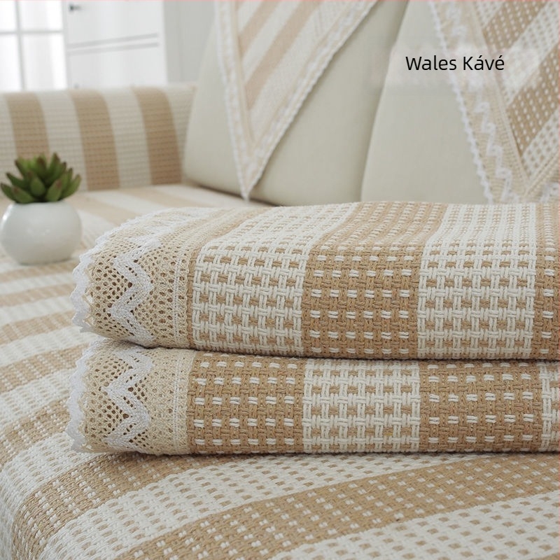 Pamut kanapé párna, terítő alakú, egyszemélyes kanapéhoz, személyes stílus