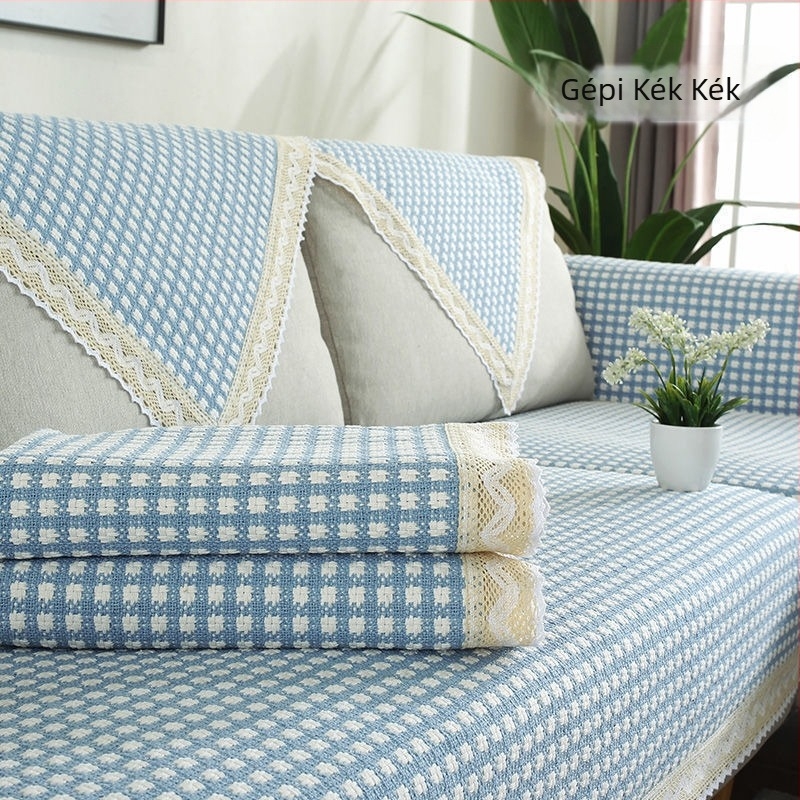 Pamut kanapé párna, terítő alakú, egyszemélyes kanapéhoz, személyes stílus