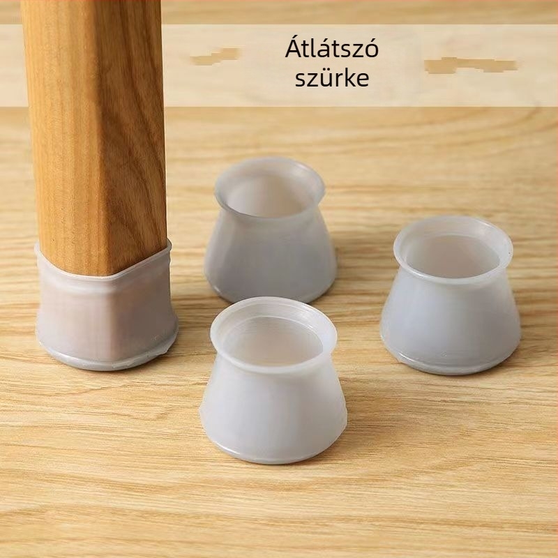 Univerzális szék- és asztallábvédők, csúszásmentes, csendes, kopásálló, felújított szilikon lábvédők