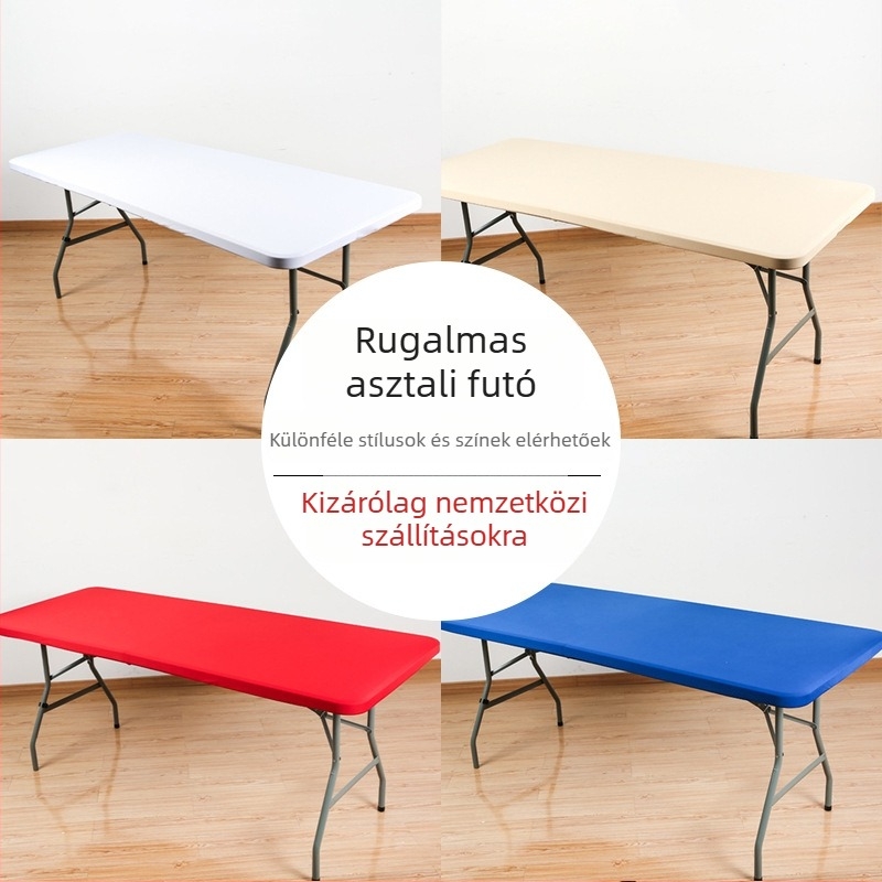 Asztalterítő - csúszásmentes, kopásálló, porálló, levehető és mosható, téglalap alakú, modern minimalista egyszínű, otthonra és irodára