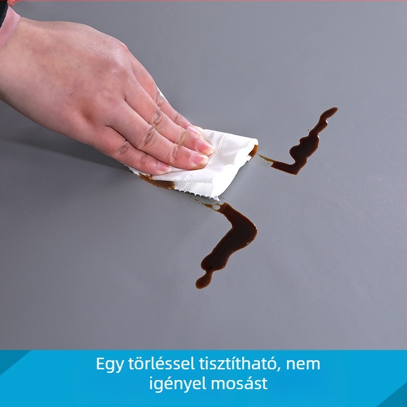 Víz- és olajálló kávéasztali terítő, teljes lefedettség, téglalap alakú, modern minimalist stílus