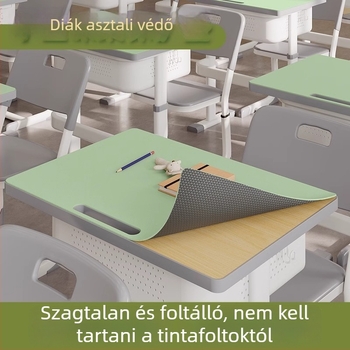 Első osztályos tanulók íróasztali védőmatja, gyerekeknek tanuláshoz, írásra szolgáló asztalterítő, PVC felület