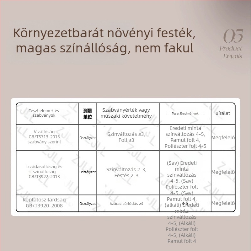 Asztalterítő - vízálló, olajálló, hőszigetelő; anyag: pamut-szerű len; minta: nyomtatott; friss és egyszerű stílus