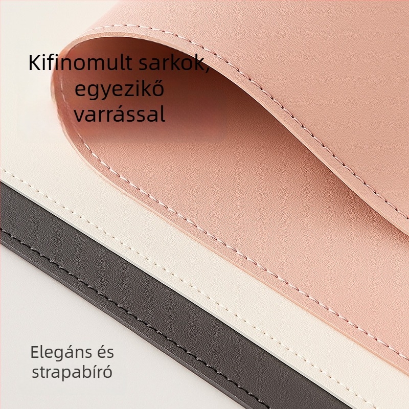 Bőr asztali pad – Vízálló, csúszásmentes, antibakteriális, kopásálló, olajálló