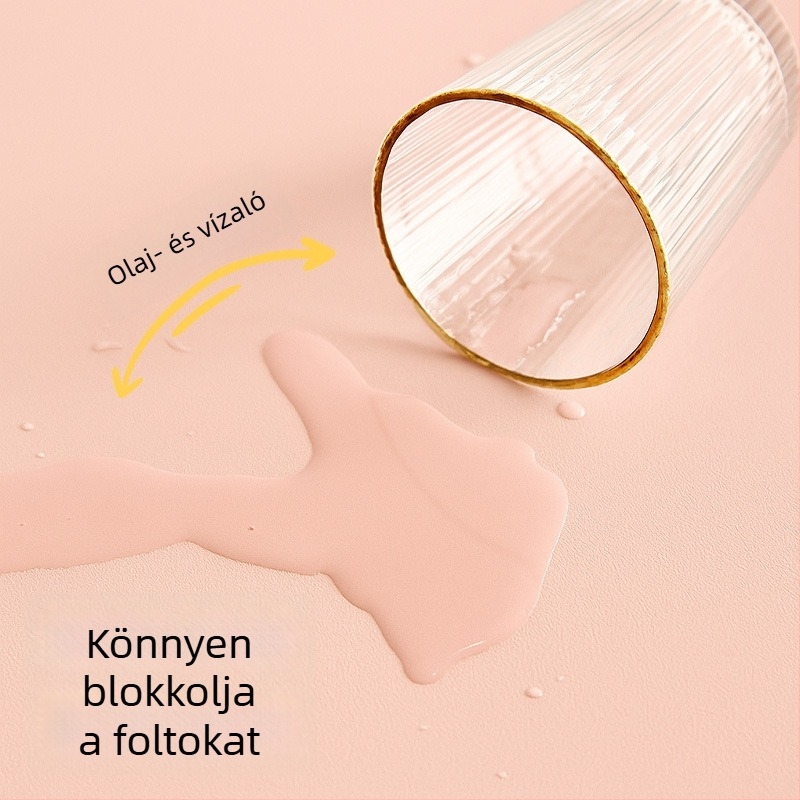 Bőr asztali pad – Vízálló, csúszásmentes, antibakteriális, kopásálló, olajálló