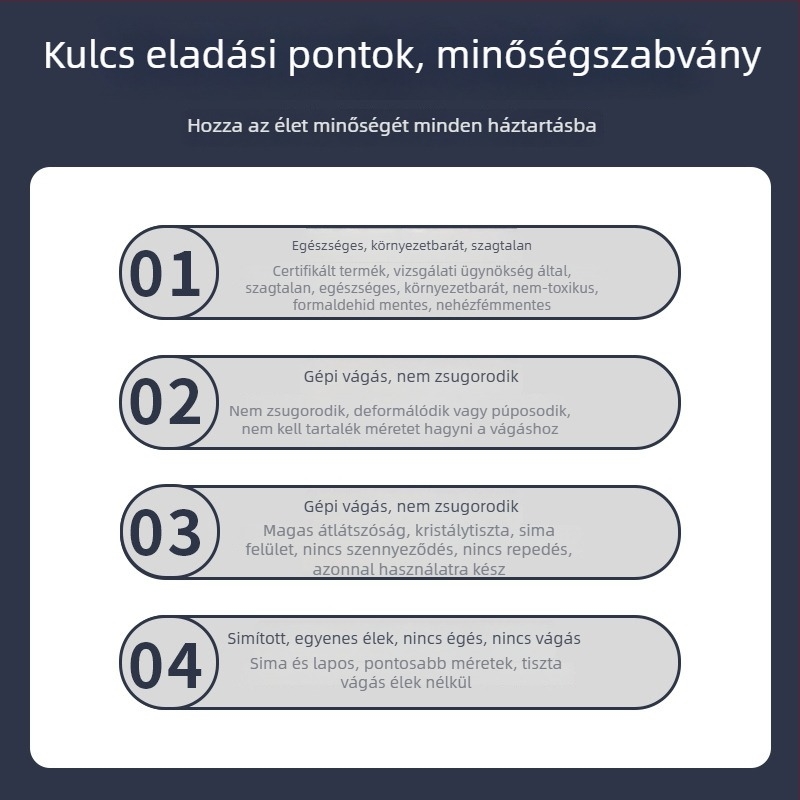 Átlátszó PVC asztalvédő gyerekeknek, általános iskola számára, víz- és olajálló, szagtalan, kristályos felület