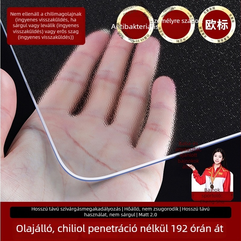 Asztalterítő, négyszögletes, mintázat rácsos, anti-gyűrődés, poliuretán rugalmas rostból