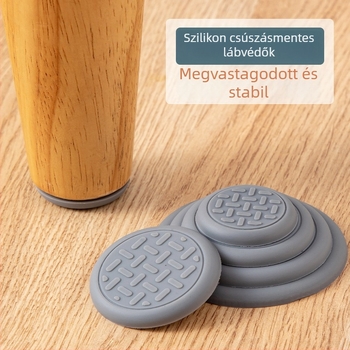 Mingshuo Bútorok csúszásmentes lábai asztalokhoz, székekhez és kanapékhoz – négyzet PVC, nordikus stílus