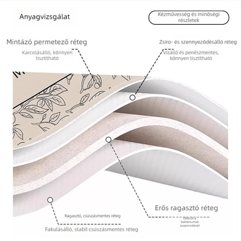 PVC asztalterítő – vízálló, olajálló, mosás nélkül, virágos és aranyos állat mintával