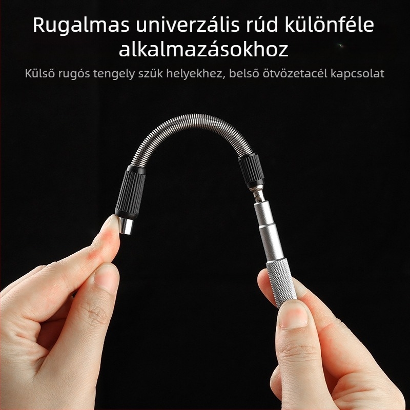 128-in-1 csavarhúzó készlet, mágneses, S2 eszközacélból, tömege 645 g, kézi többfunkciós szétszerelő és precíziós javító eszközkészlet