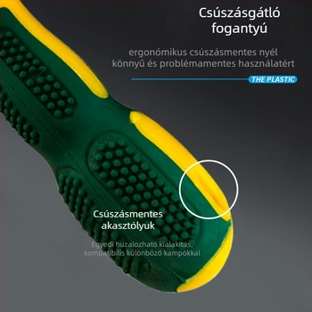 Ipari színvonalú csavarhúzó Phillips és lapos fejű, mágneses és izolált, No.45 acél edzett, 0.0825 kg