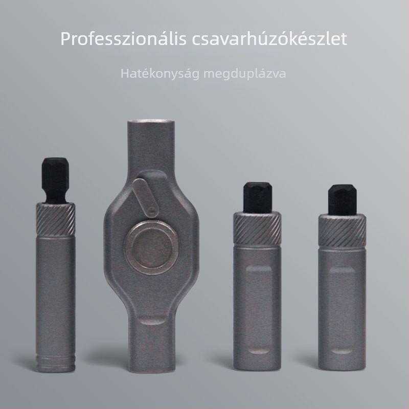 Csavarhúzó készlet 24-in-1 – mágneses, S2 ötvözetű acél bitek, 100 N·m nyomaték, Jinyang hardware, termékkód 333