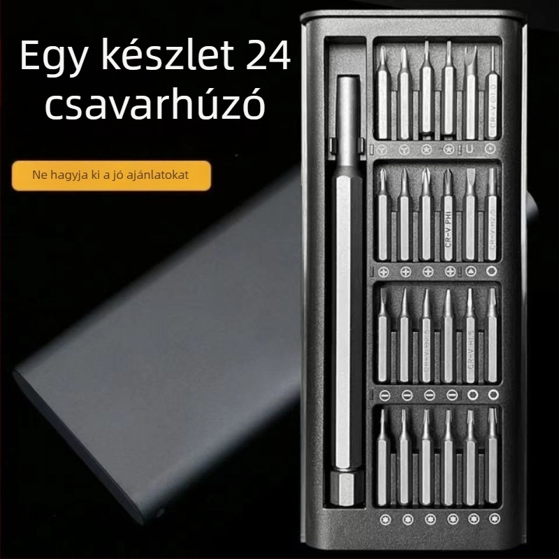 Ice Bird Többcélú csavarhúzó készlet számítógép és mobiltelefon javításához, precíziós szétszerelési eszközök – Rézötvözetből, 240 g, nem mágneses, szigetelés nélküli