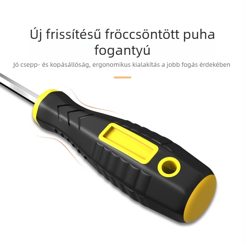 Szigetelt Phillips csavarhúzó, kézi, többfunkciós, különböző méretek, hardverjavító eszköz