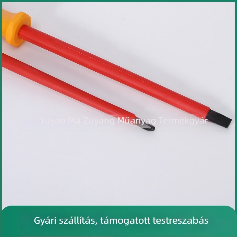 VDE szigetelt csavarhúzó készlet – Phillips és laposfej, mágneses tippek, S2 szerszámacél