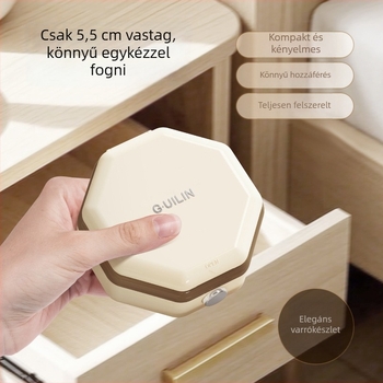 Varróbox — ABS, nyolcszög alakú, varráskészlet sorozat, 120 darabos készlet, stilus pastoral / egyszerű / könnyű luxus