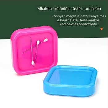 Varró doboz mágneses tűtárolóval, minimalist stílusban; 100 darab készlet; márka Jp/jinping; származás Zhejiang; testreszabás elérhető.