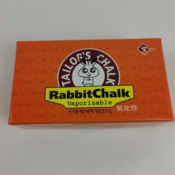 Rabbit márkájú láthatatlan viasz alapú jelölő por textíliák kivágásához – környezetbarát