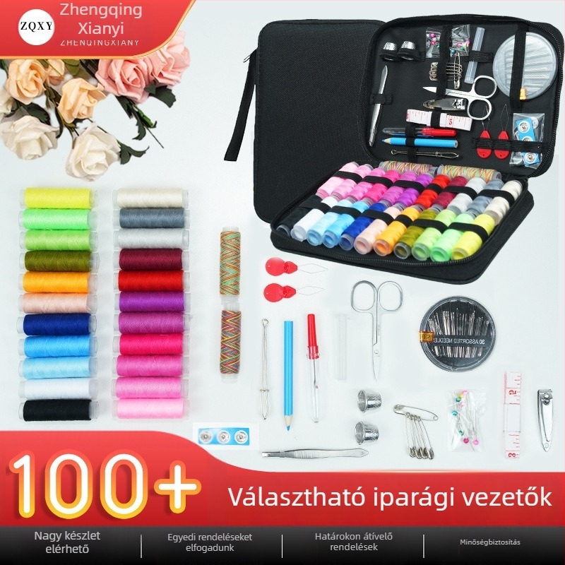 Love and Thread varrókészlet, Jiangsu eredetű, 60 készlet kartononként, bruttó tömeg 303 g