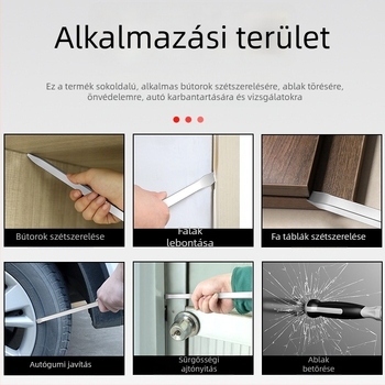 Ipari szintű hosszú szárú csavarhúzó, 1000 mm, Cr-V acél, szigetelés nélküli, nem mágneses, 1,21 kg, többcélú használat