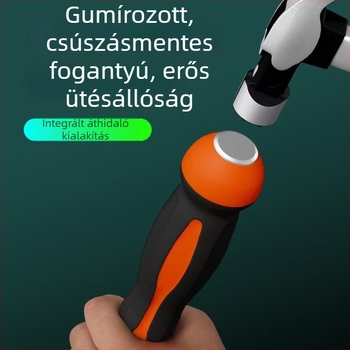 Lapos fejű csavarhúzó, szénacél, TPR markolat, szigetelés nélkül, nem mágneses, súly: 1, fej típusa: lapos