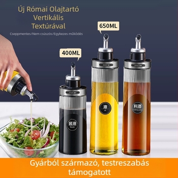 Üvegből készült olajtartó, modern egyszerű stílus, funkciók nélkül (Üveg; Modern egyszerű stílus; Funkciók nélkül; Első osztályú termék)