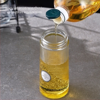 Üvegből készült olajtartó, modern egyszerű stílus, funkciók nélkül (Üveg; Modern egyszerű stílus; Funkciók nélkül; Első osztályú termék)