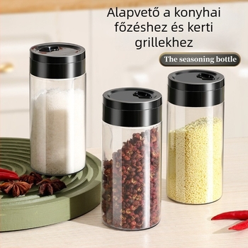 Műanyag fűszeresüveg — szilárd fűszerekhez, modern minimál dizájn, 2024-ben piacra kerül