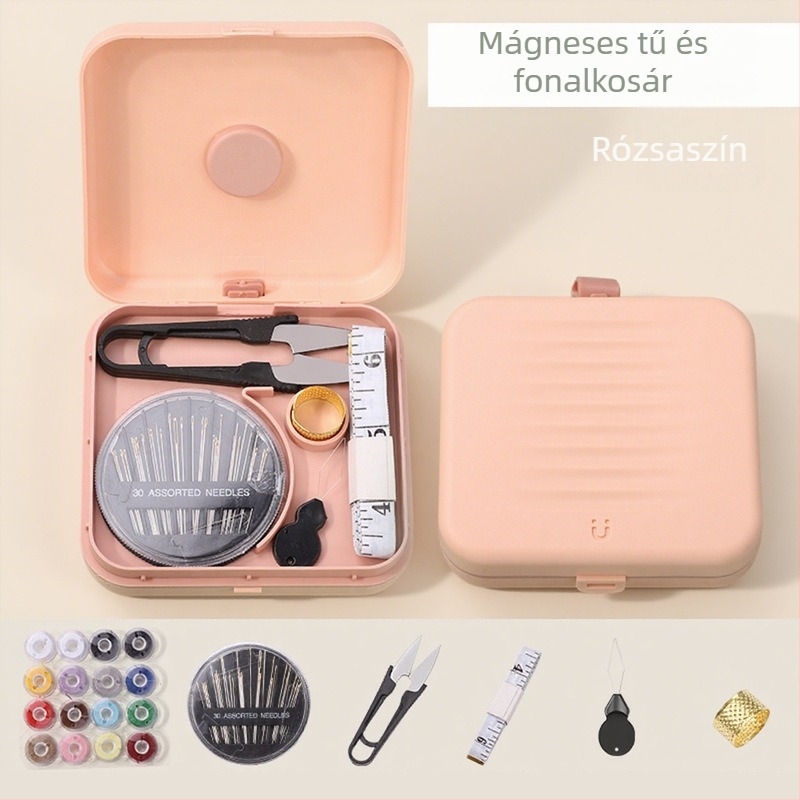 Zhixiu Hordozható varrókészlet mágneses, többfunkciós eszközkészlettel háztartási használatra – kartononként 100 darab, 144 g, könnyű luxus stílus