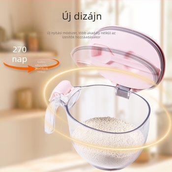 AIVEMA Mágneses kanálos fűszeres doboz, műanyag, modern stílus