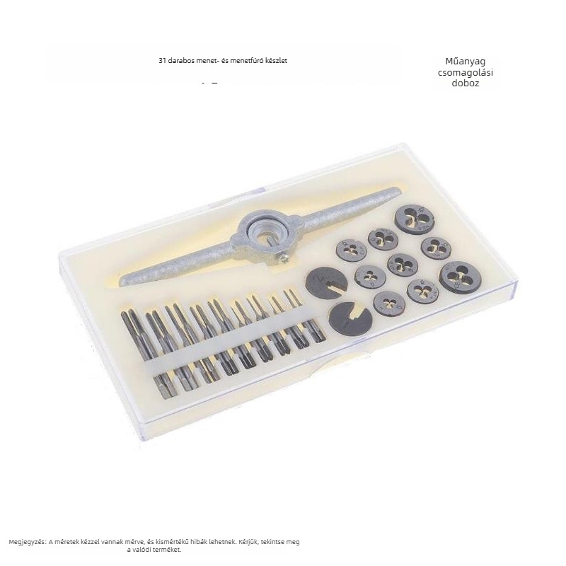 Mini 31-Piece Metric Tap and Die Set