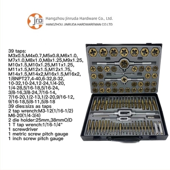 86 darabos készlet taps and dies