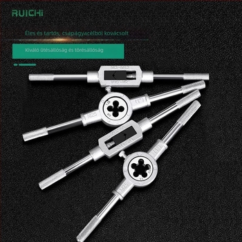 Menetkészlet Tap Die, 12 vagy 20 darab, 45# acél, ruichi márka, tömeg 0,42–0,52 kg