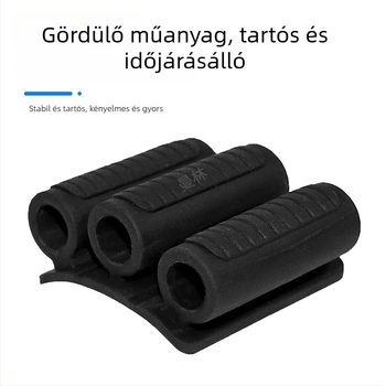 Csavarhúzó bit tartó 3M ragasztóval, 3- vagy 4 lyukú bit rendező, gyors kioldó klipek, szénacél