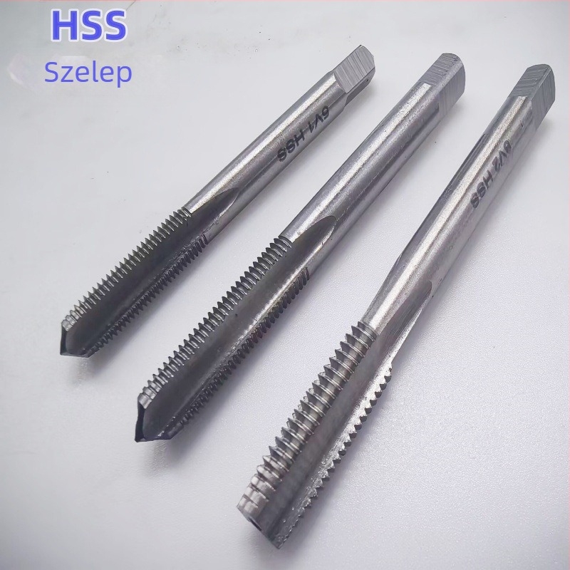 Szelephez menetfúró - gyorsacél, egyenes hornyolt, modellek 5V1/5V2/6V1/8V1/8V2, Harbin sxt