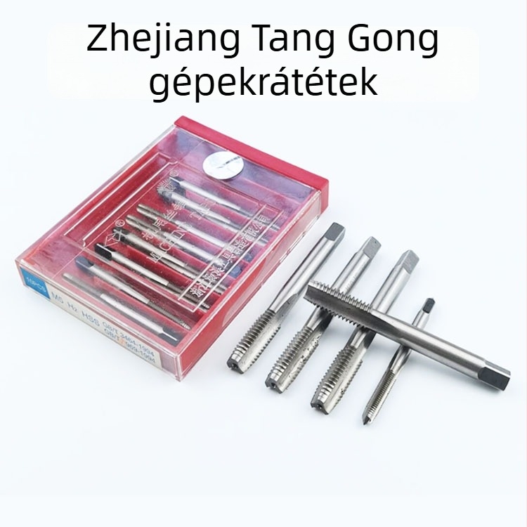 Tangxi gépi menetfúrók – egyenes cérnázó fúrók M2.5, M3, M8, M10, M12