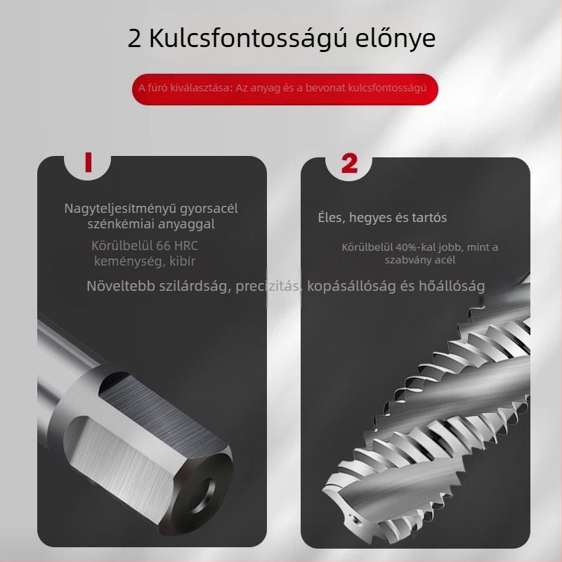 YG TAP Rozsdamentes acél menetfúró gépi használatra