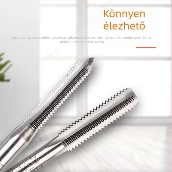 HTD Kézi Menetfúró Készlet Imperiális Menetekhez, Kézi Tápok, Több Méretű