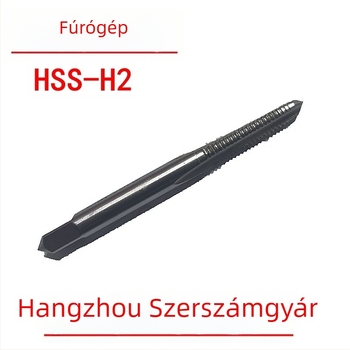 Géphez tartozó menetvágó csapok egyenes hornyolt, metrikus, HSS, méretek M3–M30