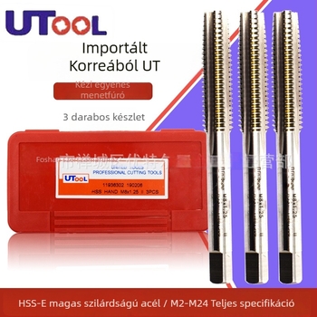 UT Kézi menetfúró készlet, metrikus, 3 darab, 5G menet
