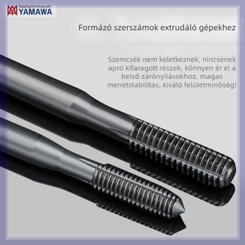 YAMAWA menetmetsző — HSS‑E koboltot tartalmazó gyorsacél; metrikus menet; oxidos bevonat
