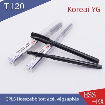 Koreai YG-1 Yangzhiyuan apex-hosszabbított menetesítő szerszámok (M3, M4, M5, M6)